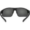 imageUnder Armour unisexadult Changeup Dual Sunglasses Wrap SunglassesGloss Black  Gray Polarized With Storm