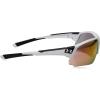 imageUnder Armour unisexadult Changeup Dual Sunglasses Wrap SunglassesSatin White  Ua Tuned Baseball With Orange
