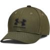 imageUnder Armour Boys Branded Lockup Adjustable Hat390 Marine Od Green   Black