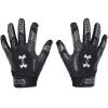 imageUnder Armour Boys F9 Nitro Football Gloves001 Black  Castlerock  Metallic Silver