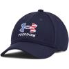 imageUnder Armour Boys Freedom Blitzing Adjustable Hat410 Midnight Navy   White
