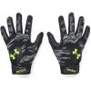 imageUnder Armour Boys Standard Youth Clean Up Baseball Gloves001 Black  Mod Gray  Lime Surge
