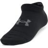 imageUnder Armour Kids Youth Essential No Show Socks 6 Pairs001 Black  Black  Castlerock