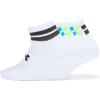 imageUnder Armour Kids Youth Essential Quarter Socks 6 Pack103 White  White  Electric Blue