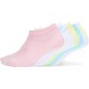 imageUnder Armour Kids Youth Essential Quarter Socks 6 Pack647 Prime Pink  Sonic Yellow  Prime Pink