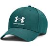 imageUnder Armour Mens Branded Lockup Adjustable Hat449 Hydro Teal   White