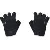 imageUnder Armour Mens Training Half Finger Gloves001 Black  Black  Pitch Gray