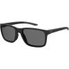 imageUnder Armour Mens Ua 0005S Rectangular SunglassesMatte BlackPolarized Gray
