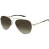 imageUnder Armour Ua 0007GS Pilot SunglassesLight GoldBrown Gradient