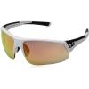 imageUnder Armour unisexadult Changeup Dual Sunglasses Wrap SunglassesGloss Black  Gray Polarized With Storm