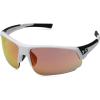 imageUnder Armour unisexadult Changeup Dual Sunglasses Wrap SunglassesSatin White  Ua Tuned Baseball With Orange