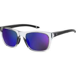 imageUnder Armour Adult UA Raid Rectangular SunglassesCrystalBlack