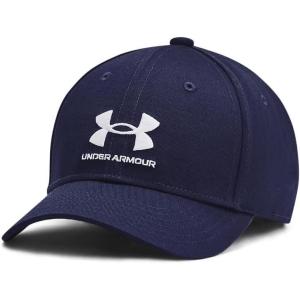 imageUnder Armour Boys Branded Lockup Adjustable Hat410 Midnight Navy   White