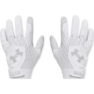imageUnder Armour Boys Clean Up T Ball Gloves100 White  Halo Gray  Halo Gray