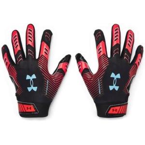 imageUnder Armour Boys F9 Novelty Football Gloves001 Black  Beta  Sky Blue
