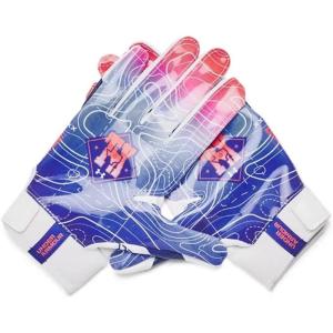 imageUnder Armour Boys F9 Novelty Football Gloves101 White  Royal  Red