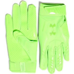imageUnder Armour Boys F9 Novelty Football Gloves389 Hyper Green  Cyber Green  Hyper Green
