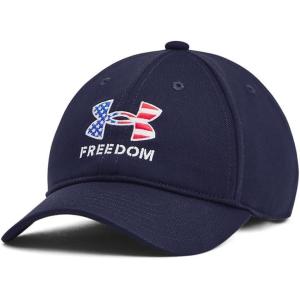 imageUnder Armour Boys Freedom Blitzing Adjustable Hat410 Midnight Navy   White