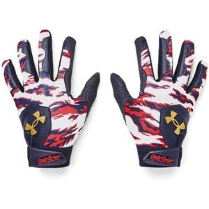 imageUnder Armour Boys Standard Youth Clean Up Baseball Gloves410 Midnight Navy   Metallic Gold