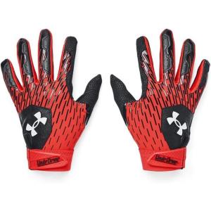 imageUnder Armour Boys Youth Clean Up Baseball Gloves003 Black  Dark Orange  White