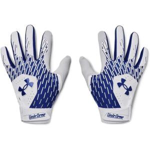 imageUnder Armour Boys Youth Clean Up Baseball Gloves102 White  Team Royal  Team Royal