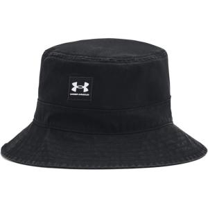 imageUnder Armour Mens Branded Bucket Hat001 Black   White