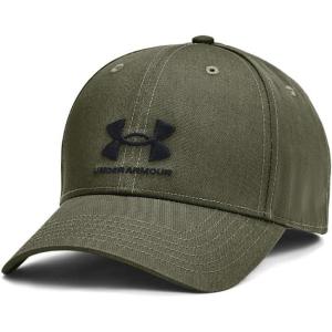 imageUnder Armour Mens Branded Lockup Adjustable Hat390 Marine Od Green   Black