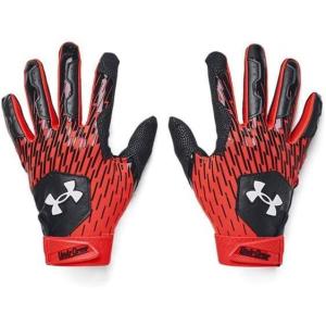 imageUnder Armour Mens Clean Up Baseball Gloves003 Black  Dark Orange  White