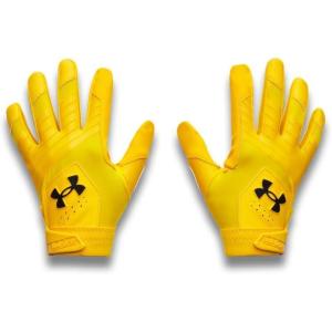 imageUnder Armour Mens Clean Up Baseball Gloves790 Campus Gold  Campus Gold  Black