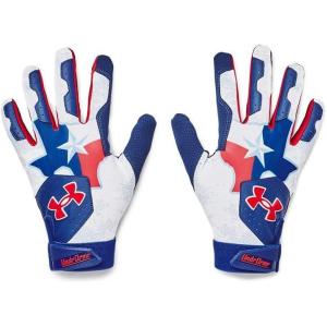 imageUnder Armour Mens Clean Up Culture Baseball Gloves400 Royal  White  Red