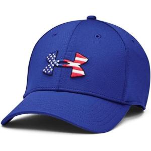 imageUnder Armour Mens Freedom Blitzing Hat400 Royal  Black  White