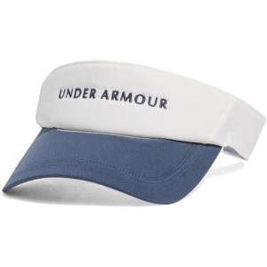 imageUnder Armour Mens Isochill Launch Run Visor114 White Quartz  Downpour Gray  Downpour Gray