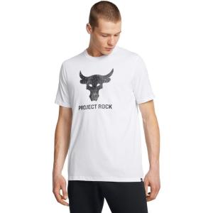 imageUnder Armour Mens Project Rock Payoff Graphic Short Sleeve T Shirt100 White   Black