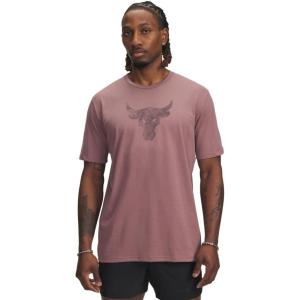 imageUnder Armour Mens Project Rock Payoff Graphic Short Sleeve T Shirt651 Maroon Mist   Black