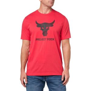 imageUnder Armour Mens Project Rock Payoff Graphic Short Sleeve T Shirt989 Lava Red   Black