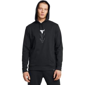 imageUnder Armour Mens Project Rock Rival Fleece Hoodie001 Black   White