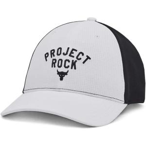 imageUnder Armour Mens Project Rock Trucker Hat100 White  Black  Black