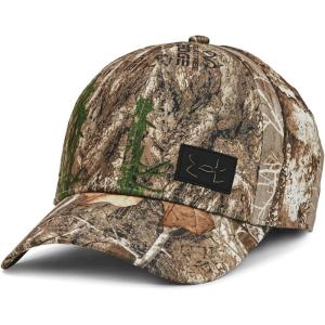 imageUnder Armour Mens Storm Camo Stretch HatRealtree Edge 991Black
