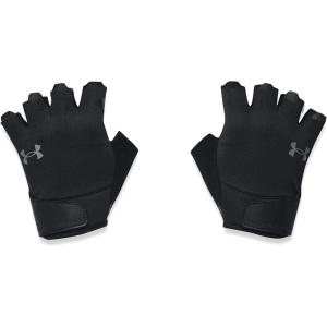 imageUnder Armour Mens Training Half Finger Gloves001 Black  Black  Pitch Gray