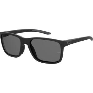 imageUnder Armour Mens Ua 0005S Rectangular SunglassesMatte BlackPolarized Gray