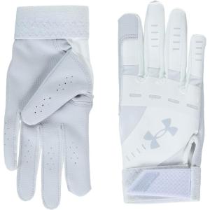 imageUnder Armour Radar Softball Gloves100 White  White  Halo Gray