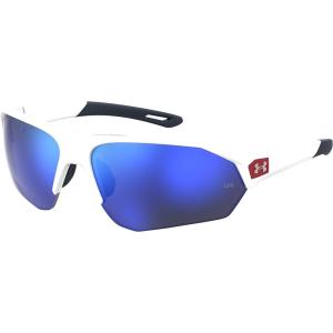 imageUnder Armour Ua 0001GS Special Shape SunglassesMatte WhiteBlue Multi