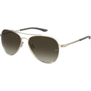 imageUnder Armour Ua 0007GS Pilot SunglassesLight GoldBrown Gradient