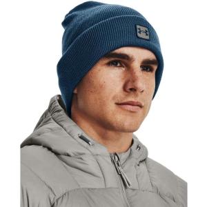 imageUnder Armour Unisex Halftime Cuff Beanie437 Petrol Blue  Pewter  Petrol Blue
