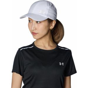 imageUnder Armour Womens Isochill Launch Run Adjustable Hat100 White  White  Reflective