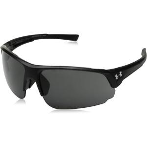 imageUnder Armour unisexadult Changeup Dual Sunglasses Wrap SunglassesSatin Black  Gray