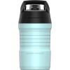 imageUnder Armour 32 oz Insulated Water Bottles  Sports Water Jug with Handle Fence Hook Leak Resistant for Baseball Football ampamp More 32 oz Water Bottles Sports Water Bottle InsulatedBreeze Blue