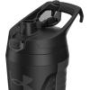 imageUnder Armour 32 oz Insulated Water Bottles  Sports Water Jug with Handle Fence Hook Leak Resistant for Baseball Football ampamp More 32 oz Water Bottles Sports Water Bottle InsulatedJet GreyBlack
