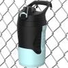 imageUnder Armour 32 oz Insulated Water Bottles  Sports Water Jug with Handle Fence Hook Leak Resistant for Baseball Football ampamp More 32 oz Water Bottles Sports Water Bottle InsulatedBreeze Blue