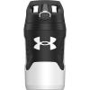 imageUnder Armour 32 oz Insulated Water Bottles  Sports Water Jug with Handle Fence Hook Leak Resistant for Baseball Football ampamp More 32 oz Water Bottles Sports Water Bottle InsulatedWhiteBlack